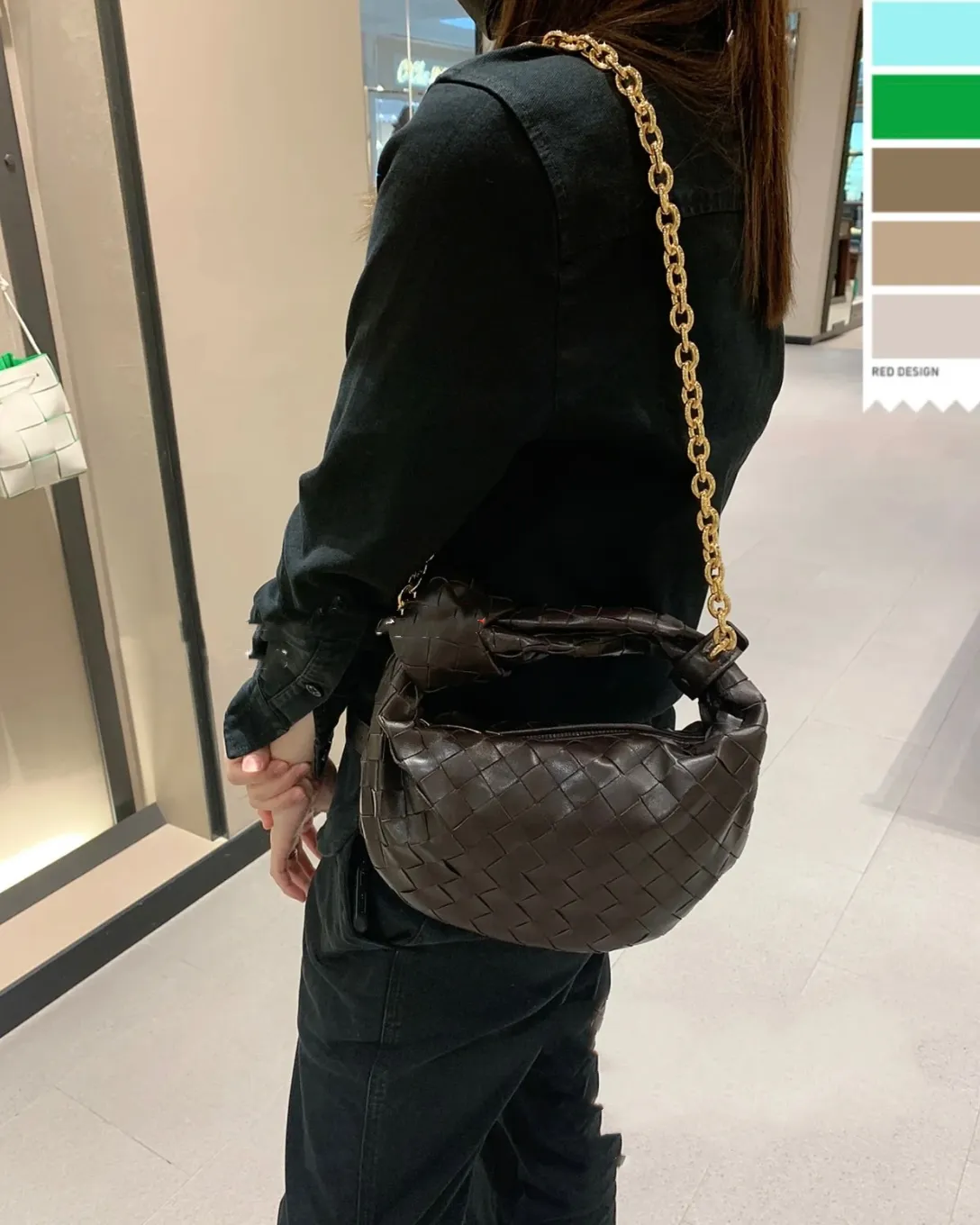 black and brown